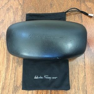 Fair condition Salvatore Ferragamo sunglasses case